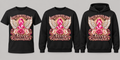 Gone From Our Arms Never From Our Fight black garment lineup