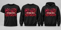 Black premium T-shirt, crewneck, and hoodie featuring Love Is Real? I'm Gonna Need Two Forms of ID