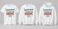 White premium T-shirt, crewneck, and hoodie featuring Love Is in the Air: I Closed the Windows