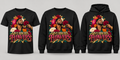 Black premium T-shirt, crewneck, and hoodie featuring Give Him His Flowers