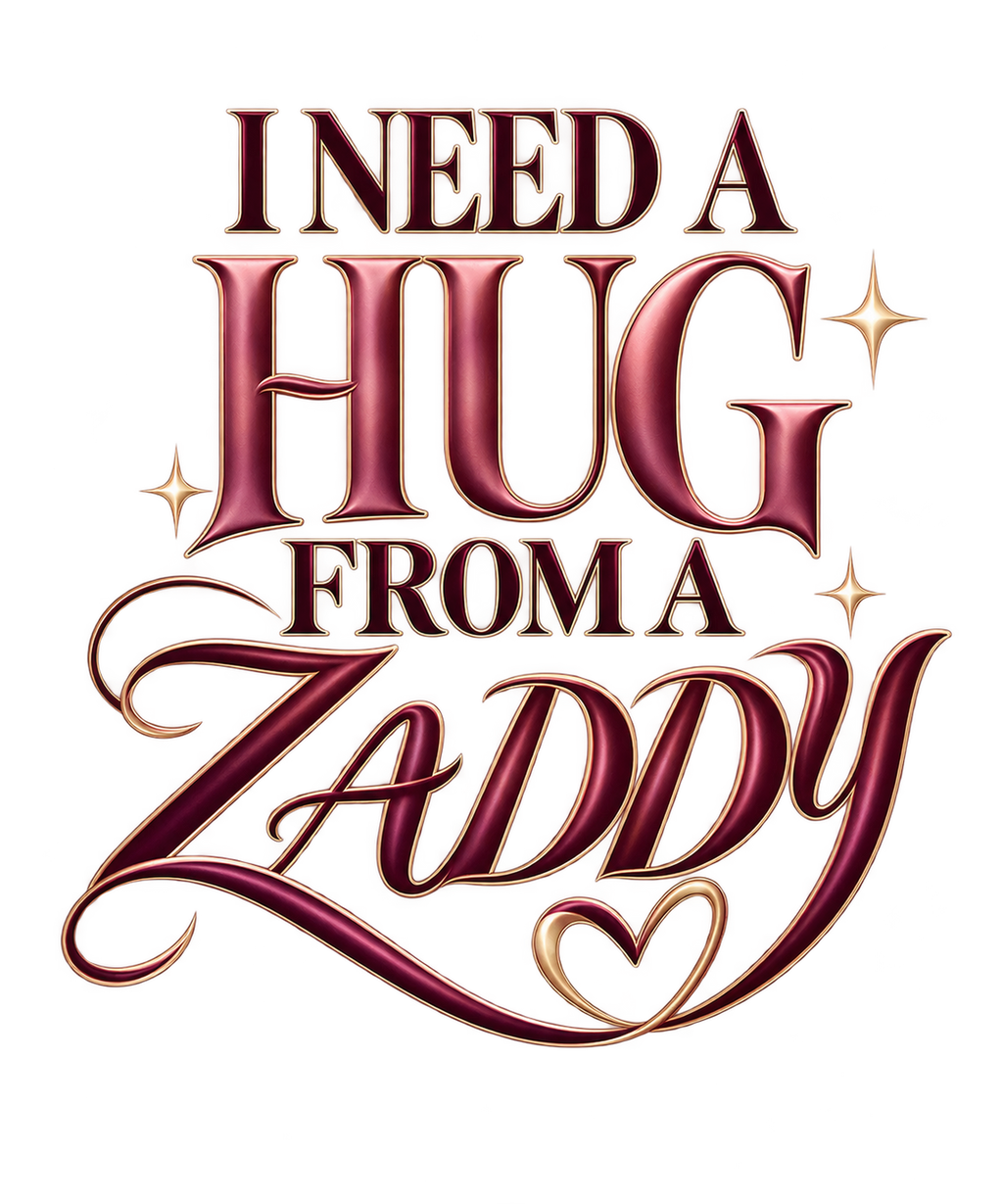 I Need a Hug From a Zaddy print artwork