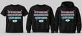 Black premium T-shirt, crewneck, and hoodie featuring It's Her Day: I Just Know