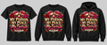 My Person My Peace black tee crewneck and hoodie lineup