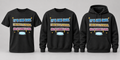 Black premium T-shirt, crewneck, and hoodie featuring It's His Day: Parade or Nap